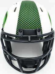 Earl Thomas III Autographed Seattle Seahawks White Lunar Eclipse Speed Mini Helmet Beckett BAS Witness Stock #262453