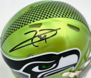 Earl Thomas III Autographed Seattle Seahawks Flash Green Speed Mini Helmet Beckett BAS Witness Stock #262448