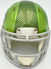 Earl Thomas III Autographed Seattle Seahawks Flash Green Speed Mini Helmet Beckett BAS Witness Stock #262448