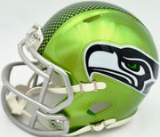 Earl Thomas III Autographed Seattle Seahawks Flash Green Speed Mini Helmet Beckett BAS Witness Stock #262448