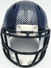 Ernest Jones IV Autographed Seattle Seahawks Blue Speed Mini Helmet MCS Holo Stock #262476