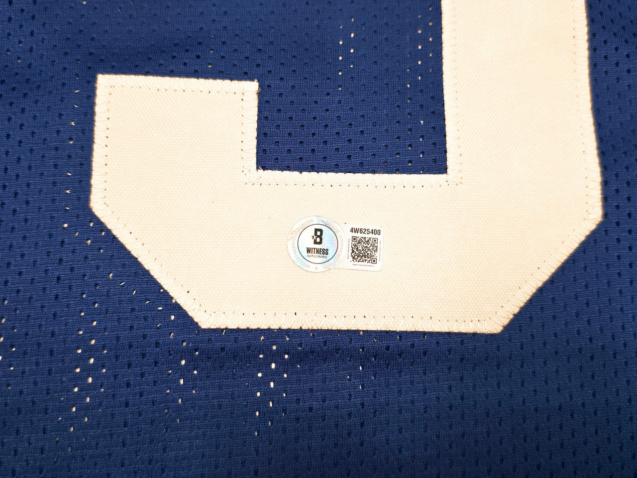 Seattle Seahawks Kenneth Walker III Autographed Blue Throwback Jersey "SB LX MVP" Beckett BAS Witness Stock #262404