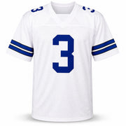 Dallas Cowboys George Pickens Autographed White Jersey JSA Witness Stock #262415