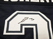 Dallas Cowboys George Pickens Autographed Blue Jersey JSA Witness Stock #262414