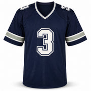 Dallas Cowboys George Pickens Autographed Blue Jersey JSA Witness Stock #262414