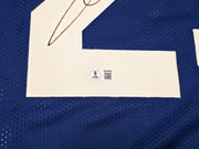 Seattle Seahawks Earl Thomas III Autographed Blue Throwback Jersey Beckett BAS Witness Stock #262454
