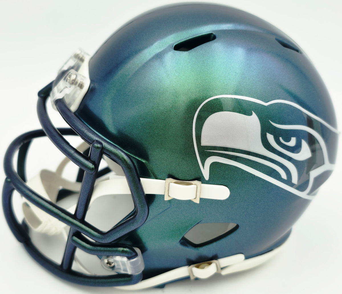 Byron Murphy II Autographed Seattle Seahawks Rivalries Speed Mini Helmet MCS Holo Stock #262523