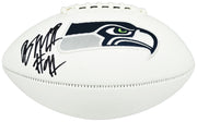 Byron Murphy II Autographed Seattle Seahawks White Logo Football MCS Holo Stock #262527