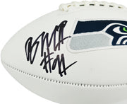 Byron Murphy II Autographed Seattle Seahawks White Logo Football MCS Holo Stock #262527