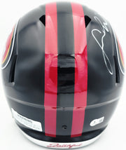 Fred Warner Autographed San Francisco 49ers Black Rivalries Full Size Speed Replica Helmet Beckett BAS QR Stock #262507