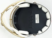 Fred Warner Autographed San Francisco 49ers Black Rivalries Full Size Speed Replica Helmet Beckett BAS QR Stock #262507