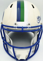 Byron Murphy II Autographed Seattle Seahawks Cream Retro Full Size Speed Replica Helmet MCS Holo Stock #262529