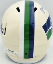 Byron Murphy II Autographed Seattle Seahawks Cream Retro Full Size Speed Replica Helmet MCS Holo Stock #262529