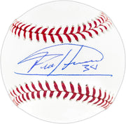 Felix Hernandez Autographed Official MLB Baseball Seattle Mariners Beckett BAS Witness Stock #262494