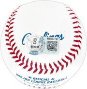 Felix Hernandez Autographed Official MLB Baseball Seattle Mariners Beckett BAS Witness Stock #262494