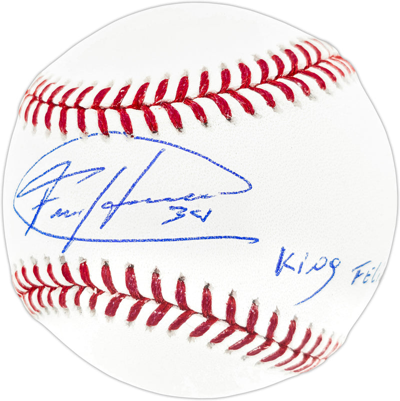 Felix Hernandez Autographed Official MLB Baseball Seattle Mariners "King Felix" Beckett BAS Witness Stock #262495