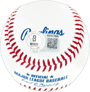 Felix Hernandez Autographed Official MLB Baseball Seattle Mariners "P.G. 8-15-12" Beckett BAS Witness Stock #262497