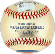 Cody Bellinger Autographed Official Gold Chicago Cubs Logo Baseball Cubs Logo "Go Cubs!" Fanatics & MLB Holo Stock #262512