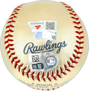 Cody Bellinger Autographed Official Gold Chicago Cubs Logo Baseball Cubs Logo "Go Cubs!" Fanatics & MLB Holo Stock #262512