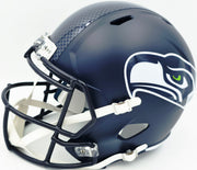 Earl Thomas III Autographed Seattle Seahawks Blue Full Size Replica Speed Helmet "Legion of Boom" Beckett BAS Witness Stock #262445