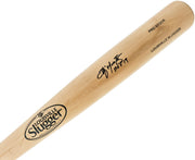 Edgar Martinez Autographed Blonde Louisville Slugger Pro Stock Baseball Bat Seattle Mariners "HOF 19" Beckett BAS Witness Stock #262493