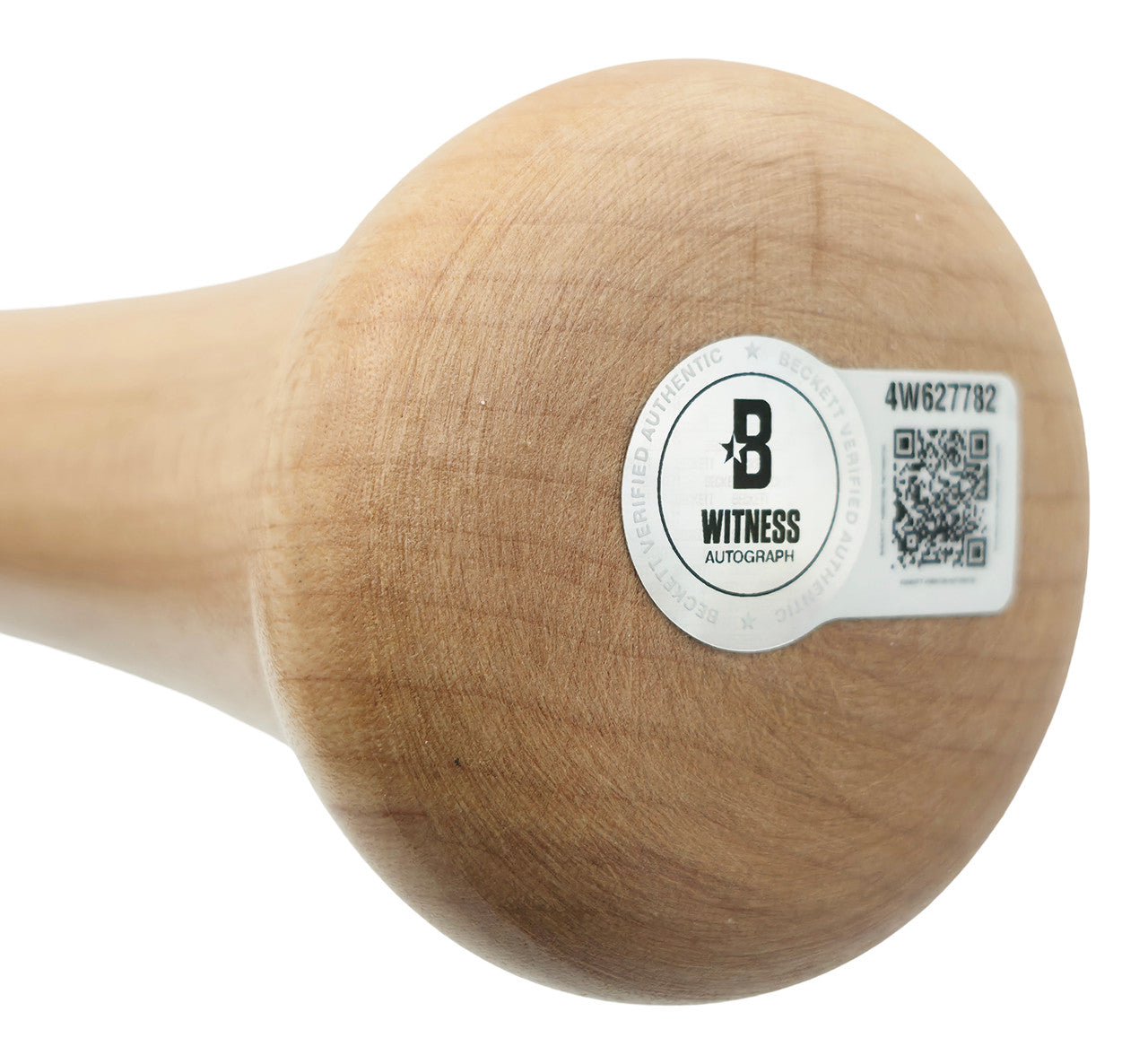 Edgar Martinez Autographed Blonde Louisville Slugger Pro Stock Baseball Bat Seattle Mariners "HOF 19" Beckett BAS Witness Stock #262493