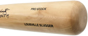 Edgar Martinez Autographed Blonde Louisville Slugger Pro Stock Baseball Bat Seattle Mariners "HOF 19" Beckett BAS Witness Stock #262493