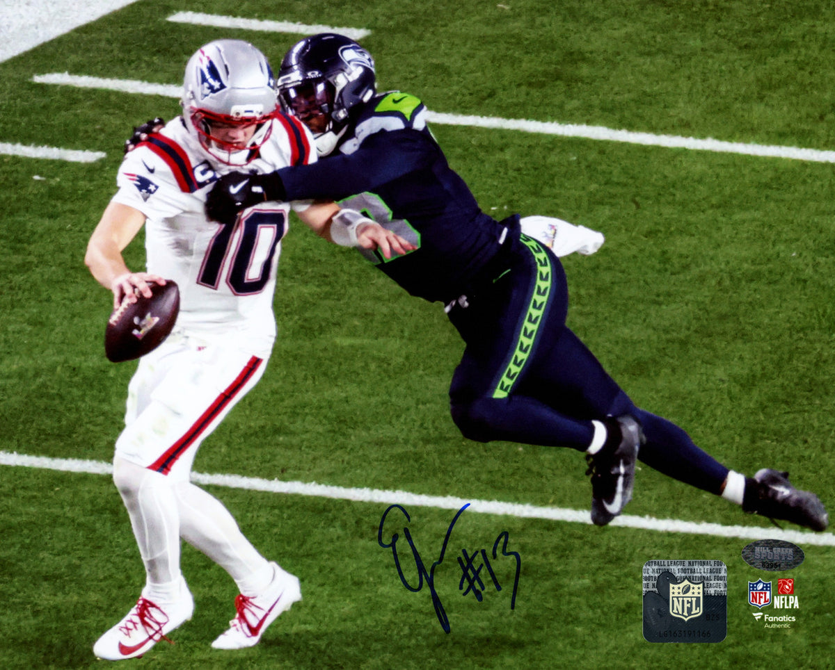 Ernest Jones IV Autographed 8x10 Photo Seattle Seahawks MCS Holo Stock #262540