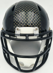 Ricky Williams Autographed New Orleans Saints 2022 Alternate Black Speed Mini Helmet JSA Stock #265670