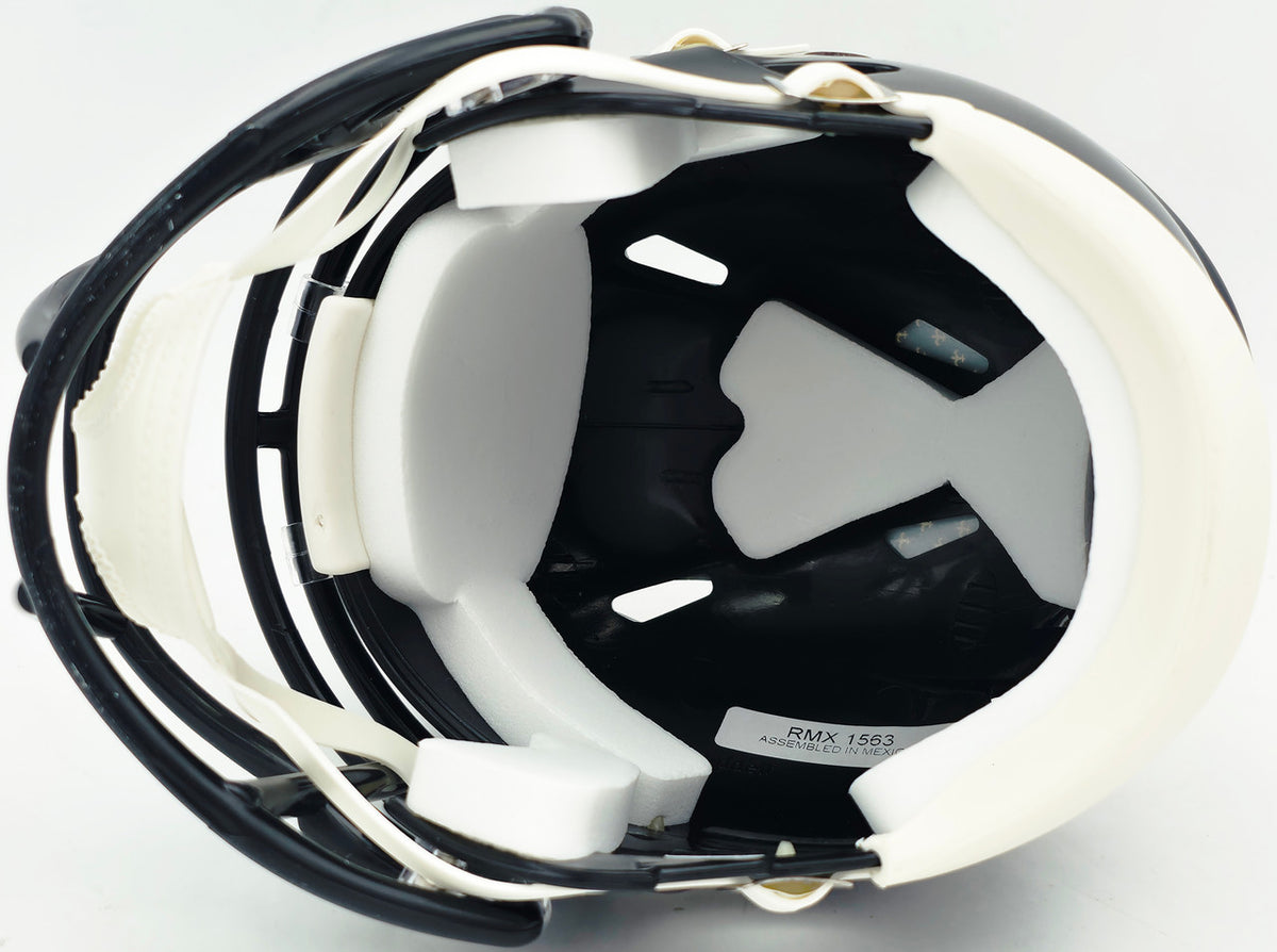 Ricky Williams Autographed New Orleans Saints 2022 Alternate Black Speed Mini Helmet JSA Stock #265670