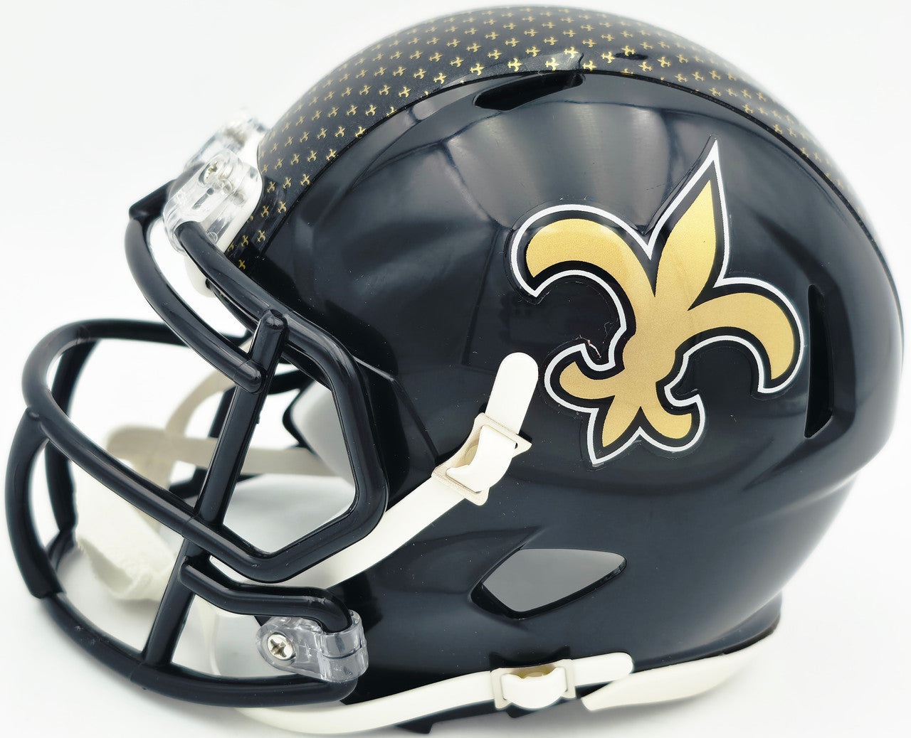 Ricky Williams Autographed New Orleans Saints 2022 Alternate Black Speed Mini Helmet JSA Stock #265671