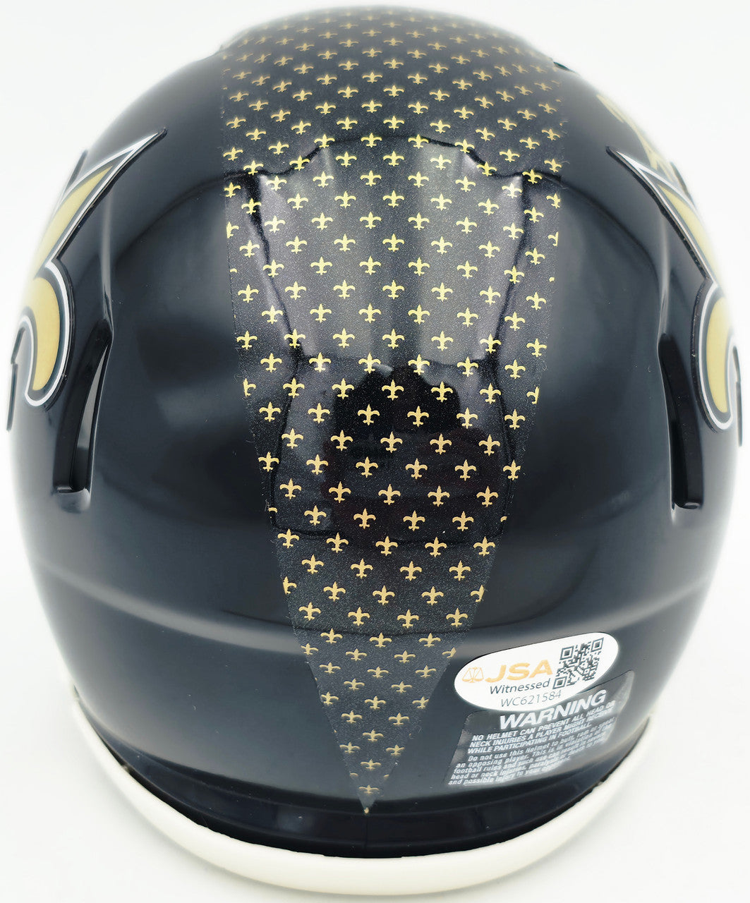 Ricky Williams Autographed New Orleans Saints 2022 Alternate Black Speed Mini Helmet JSA Stock #265671