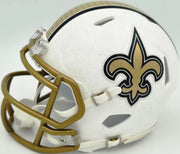 Ricky Williams Autographed New Orleans Saints 2025 Alternate White Speed Mini Helmet JSA Stock #265672