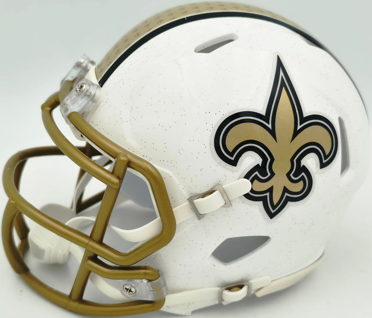 Ricky Williams Autographed New Orleans Saints 2025 Alternate White Speed Mini Helmet JSA Stock #265672
