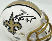 Ricky Williams Autographed New Orleans Saints 2025 Alternate White Speed Mini Helmet JSA Stock #265673