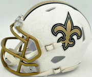 Ricky Williams Autographed New Orleans Saints 2025 Alternate White Speed Mini Helmet JSA Stock #265673