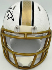 Ricky Williams Autographed New Orleans Saints 2025 Alternate White Speed Mini Helmet JSA Stock #265673
