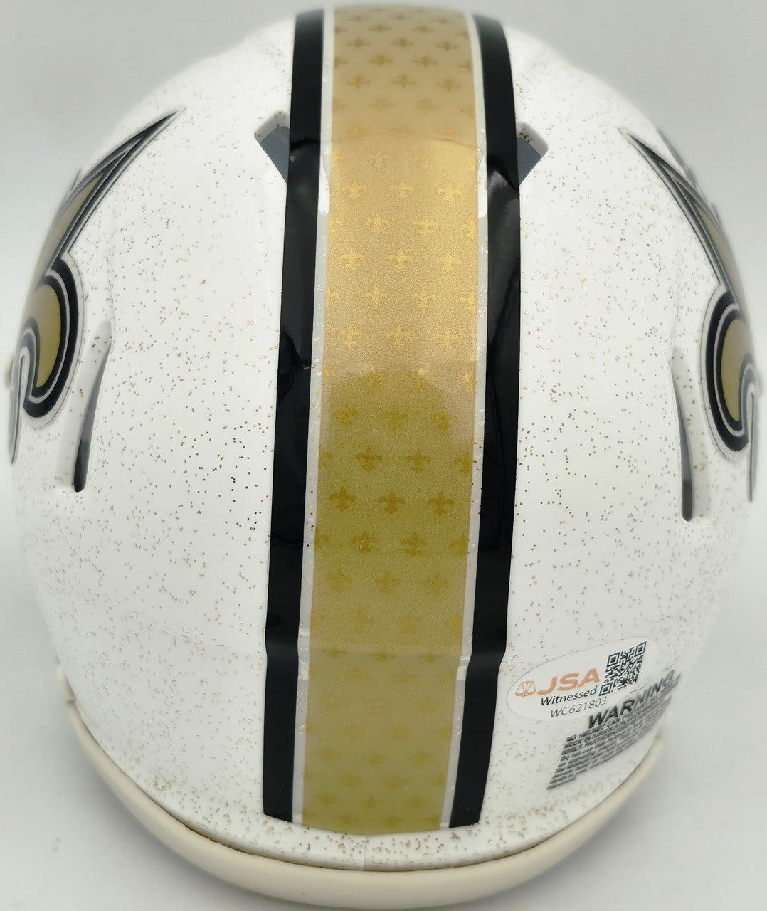 Ricky Williams Autographed New Orleans Saints 2025 Alternate White Speed Mini Helmet JSA Stock #265673