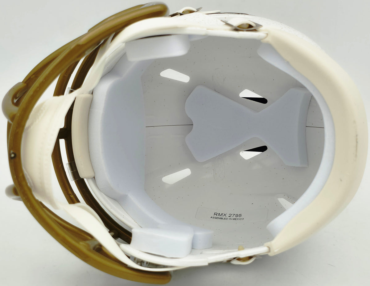 Ricky Williams Autographed New Orleans Saints 2025 Alternate White Speed Mini Helmet JSA Stock #265673