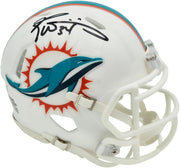 Ricky Williams Autographed Miami Dolphins White Speed Mini Helmet JSA Stock #265675