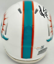 Ricky Williams Autographed Miami Dolphins White Speed Mini Helmet JSA Stock #265675