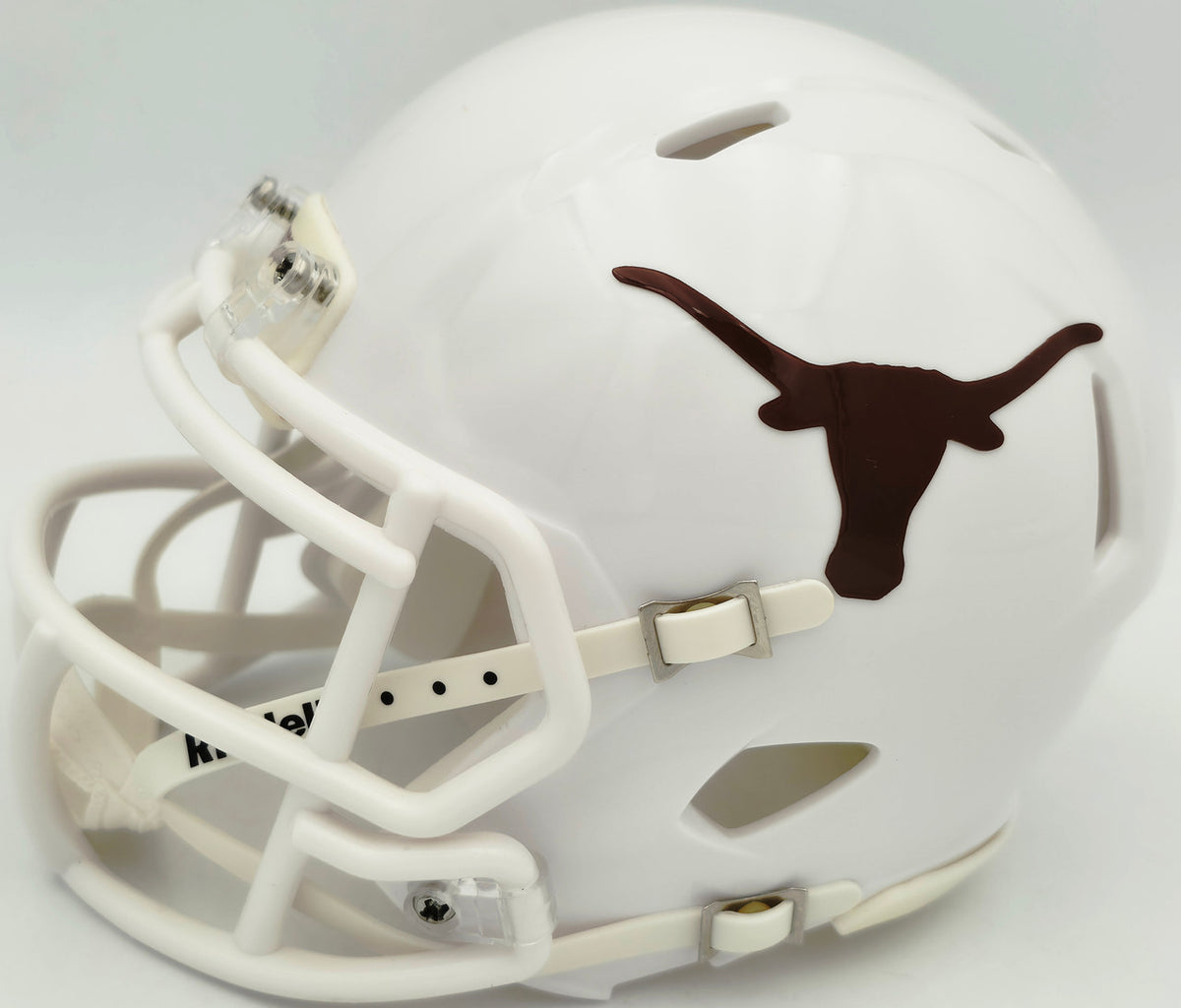 Ricky Williams Autographed Texas Longhorns White Speed Mini Helmet JSA Stock #265679