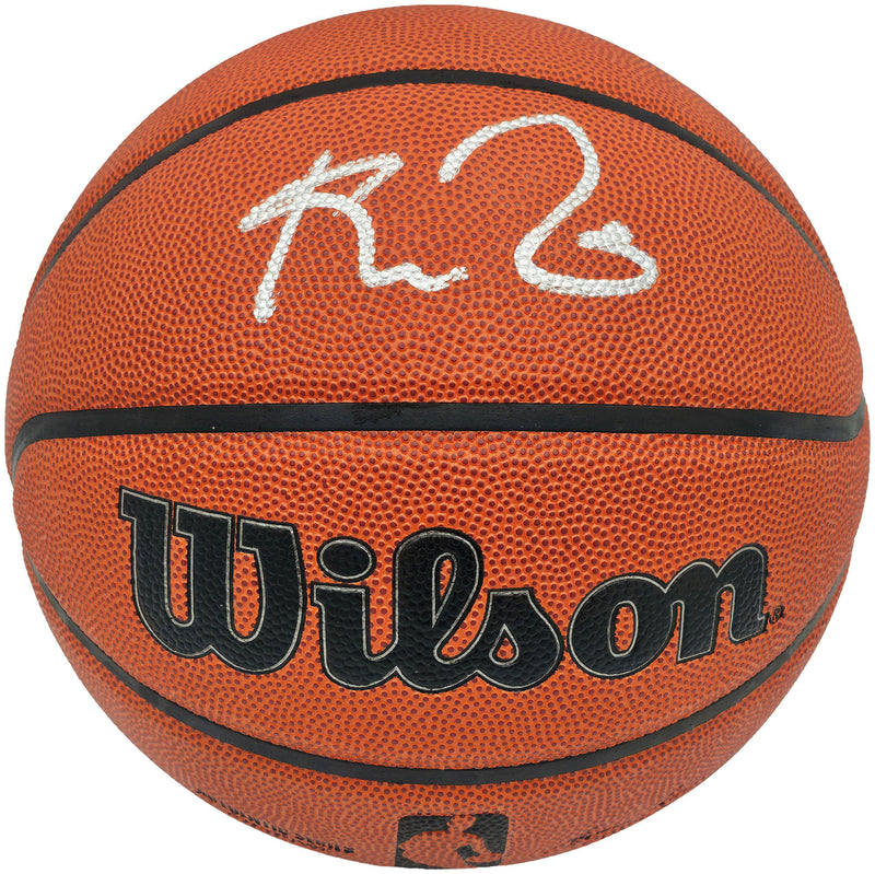 Kevin Garnett Autographed Authentic Series Indoor/Outdoor Basketball Celtics, Timberwolves Beckett BAS Witness Stock #265803