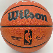Kevin Garnett Autographed Authentic Series Indoor/Outdoor Basketball Celtics, Timberwolves Beckett BAS Witness Stock #265803