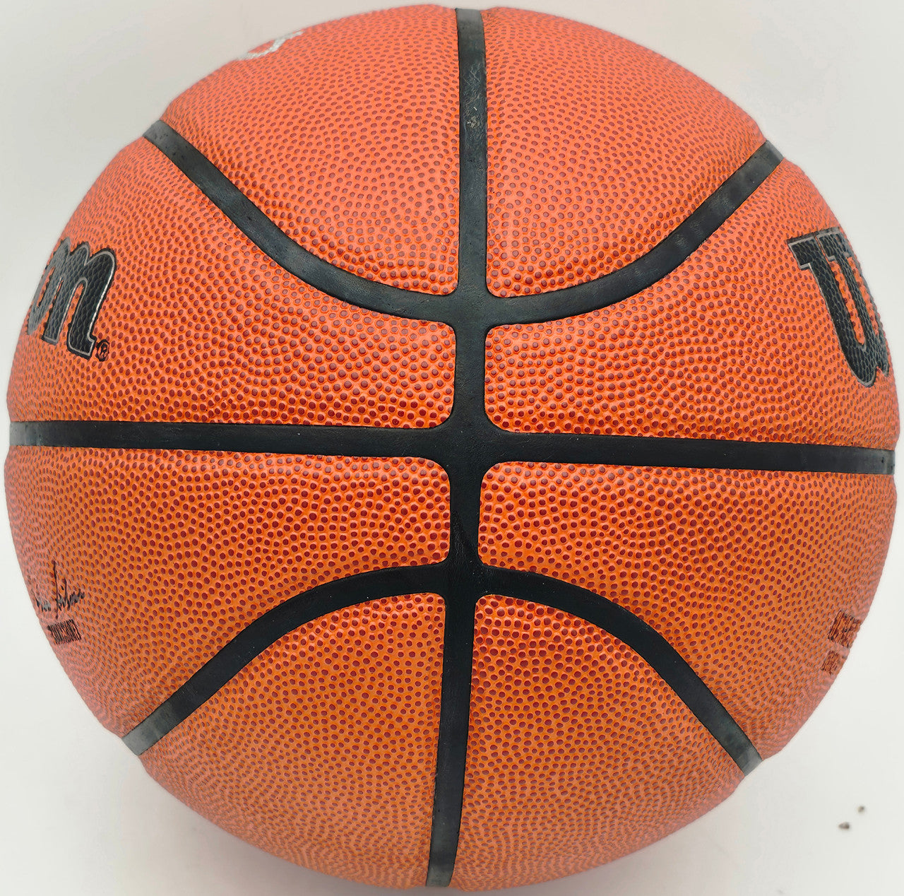 Kevin Garnett Autographed Authentic Series Indoor/Outdoor Basketball Celtics, Timberwolves Beckett BAS Witness Stock #265803