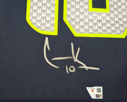 Seattle Seahawks Cooper Kupp Autographed Blue Nike Super Bowl LX Patch Jersey Size XL Fanatics Holo Stock #265792