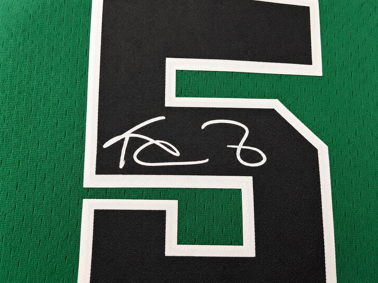 Boston Celtics Kevin Garnett Autographed Green Authentic Mitchell & Ness Jersey Size XXL Beckett BAS Witness Stock #265802