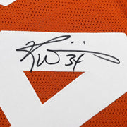 Texas Longhorns Ricky Williams Autographed Orange Jersey JSA Stock #265683