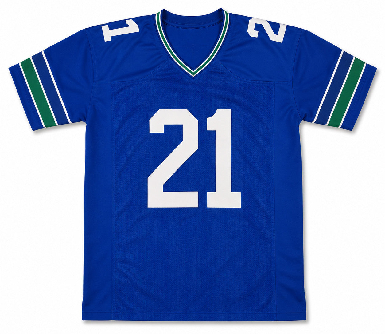Seattle Seahawks Devon Witherspoon Autographed Blue Throwback Jersey MCS Holo Stock #265667