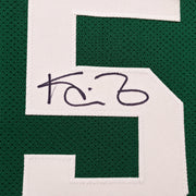 Boston Celtics Kevin Garnett Autographed Green Jersey Beckett BAS Witness Stock #265799